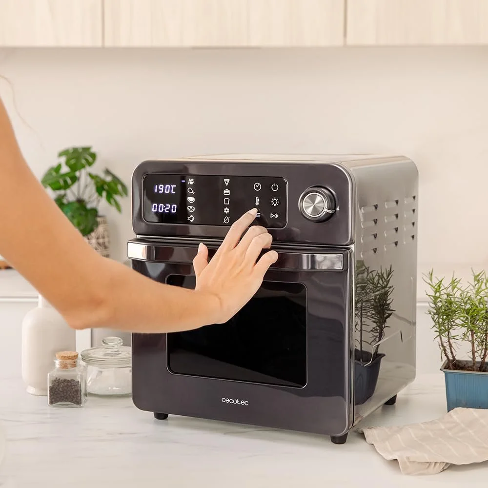 Печь-мультипечь Cecotec Bake&Fry 1500 Touch 15 л 1700 Вт из нержавеющей стали, фото №5 Печь-мультипечь Cecotec Bake&Fry 1500 Touch 15 л 1700 Вт из нержавеющей стали, фото №5