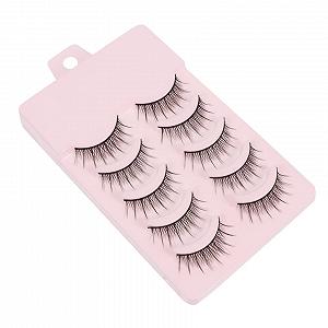 Фальшиві вії Angoily 5 пар косметичні хімічні волокна - Фото 1