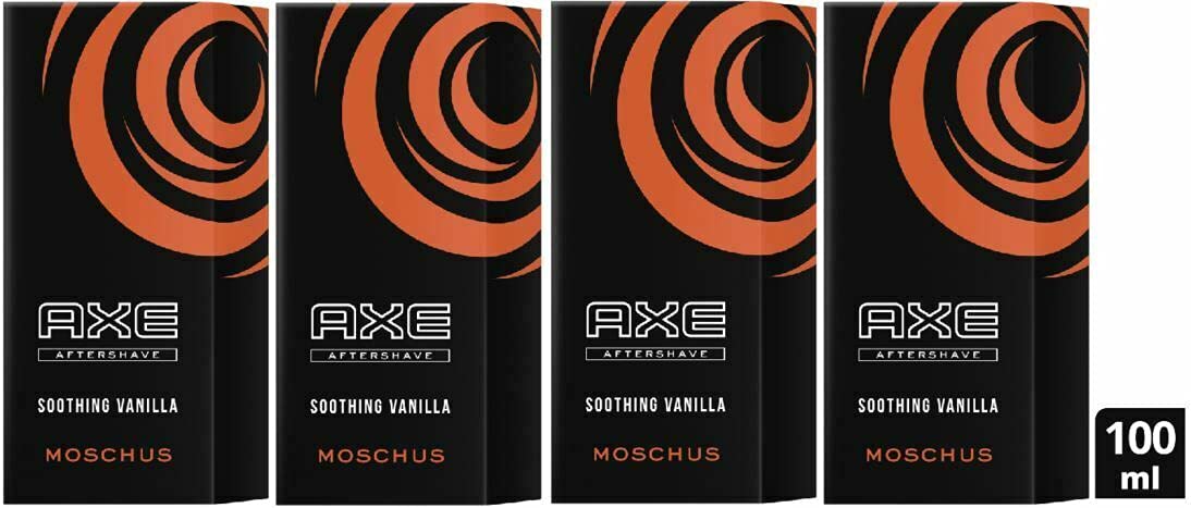 Лосьйон після гоління AXE Musk Чоловічий 4 x 100 мл, фото №1 Лосьйон після гоління AXE Musk Чоловічий 4 x 100 мл, фото №1