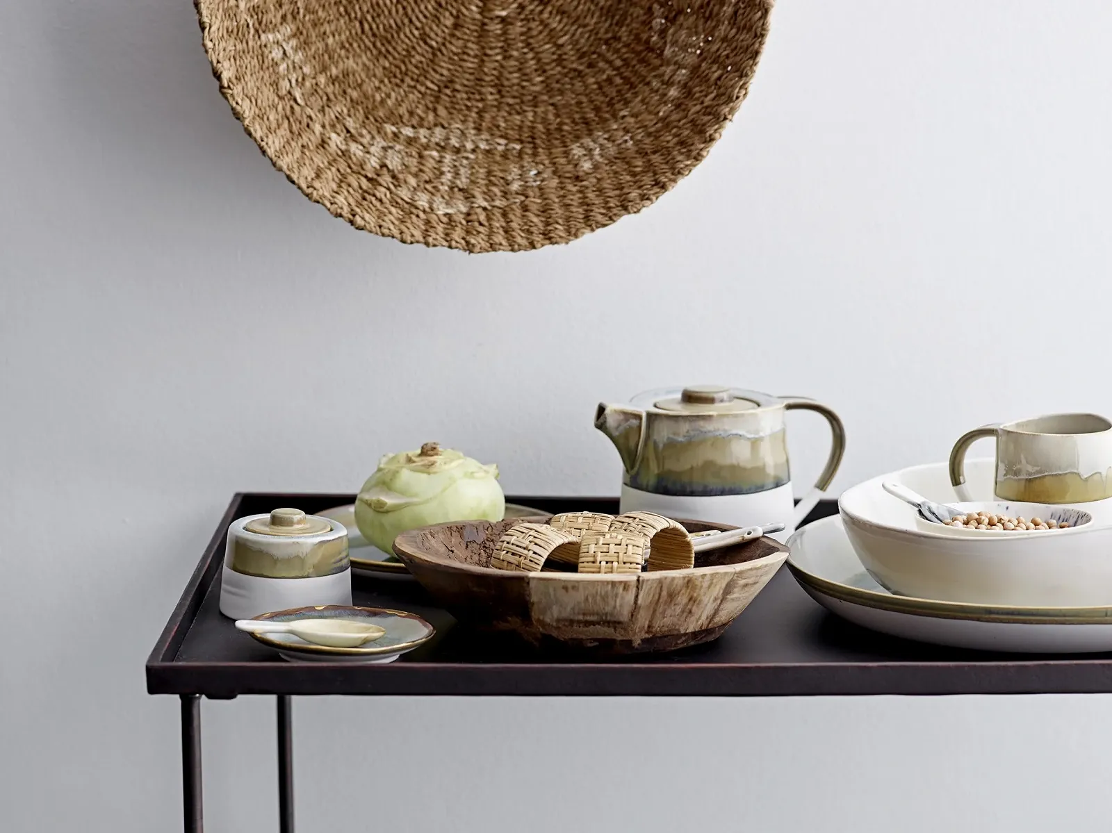 Чайник-заварник Bloomingville Stoneware 82044429 Коричневий, фото №4