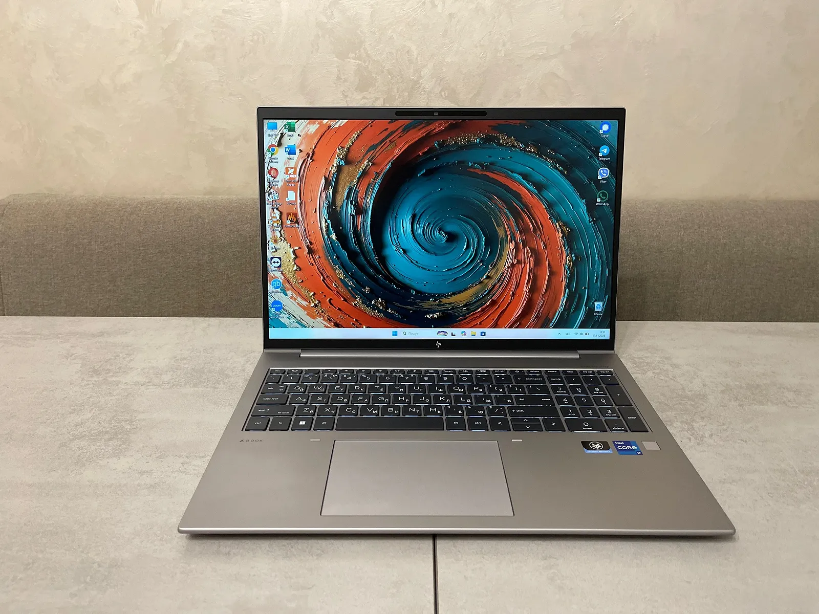 Ультрабук HP Zbook FireFly 16 G9, 16", i7-1255U, 16GB, 512GB, Nvidia 4GB, фото №1