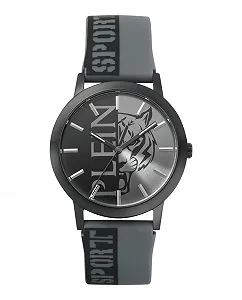 Мужские часы Plein Sport Legend PSLBA0323 Черный/Черно-серый - Фото 1