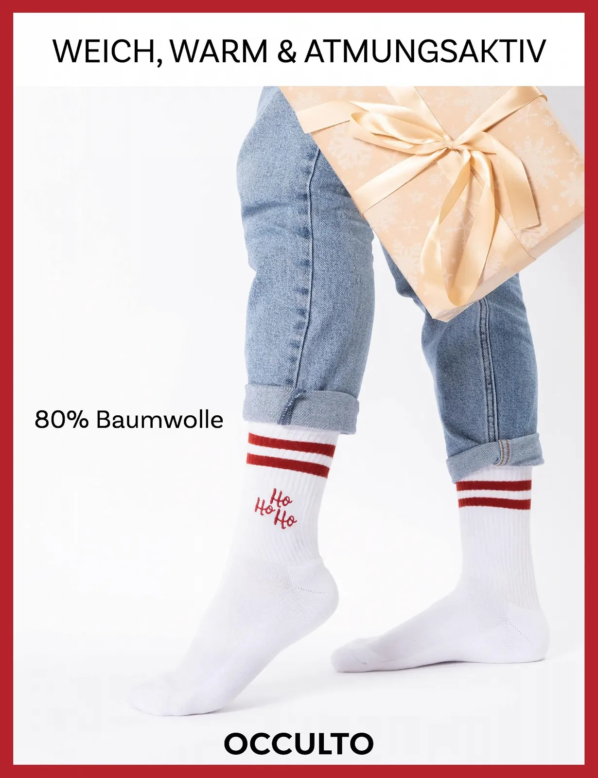 Шкарпетки тенісні Occulto Різдвяні Жіночі та Чоловічі, фото №5 Шкарпетки тенісні Occulto Різдвяні Жіночі та Чоловічі, фото №5