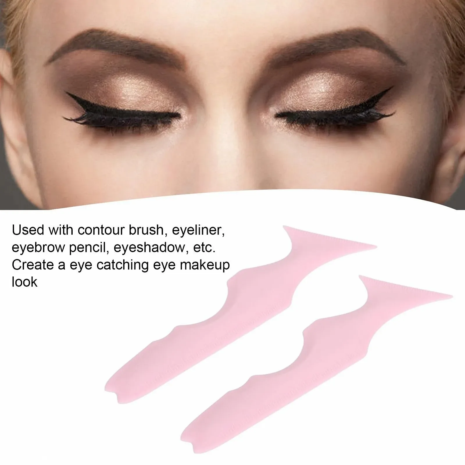 Трафарет для підводки очей Aid, фото №2