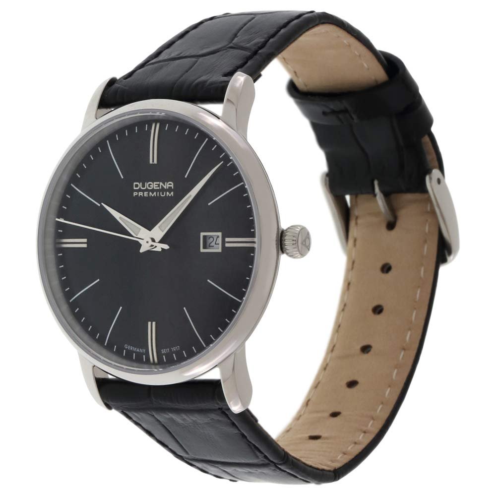Кварцовий годинник Dugena Premium Festa 7000180 зі шкіряним ремінцем, фото №3