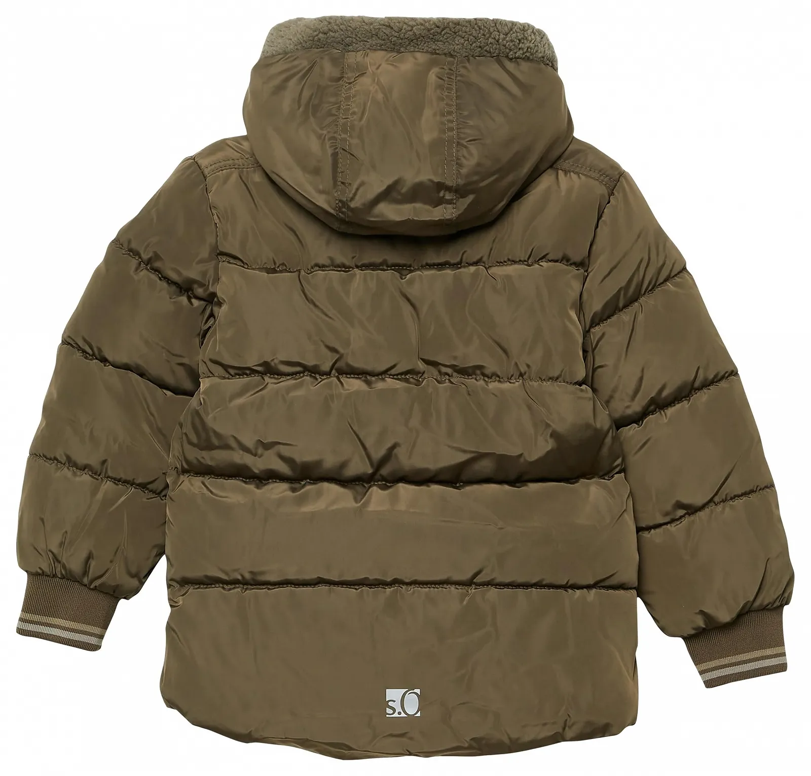 Куртка стеганная с капюшоном и принтом s.Oliver 2171489 для мальчиков, фото №2
