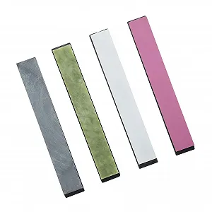 Набір точильних каменів 4 шт. з основою для точилок із фіксованим кутом - Фото 1