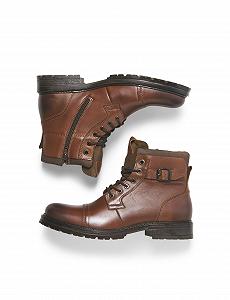 Ботинки JACK & JONES Jfwdexter Leather Boot Sn Lace-Up synthetic.ua - Фото 1