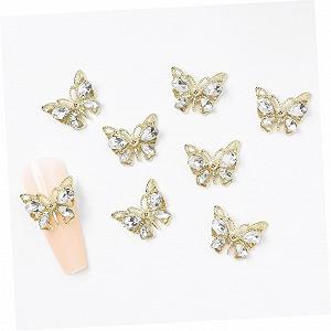 Украшения для ногтей Бабочки 20шт synthetic.ua - Фото 1