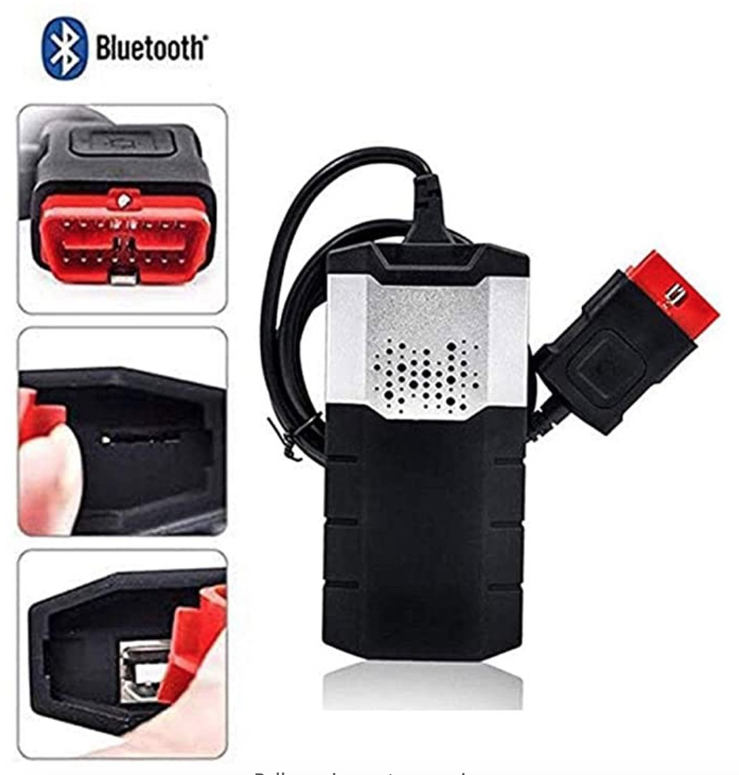 Автомобильный Сканер Autocom Delphi DS150E VCI 2016 Bluetooth/USB Мультимарочный диаг версия 2023 года, фото №4