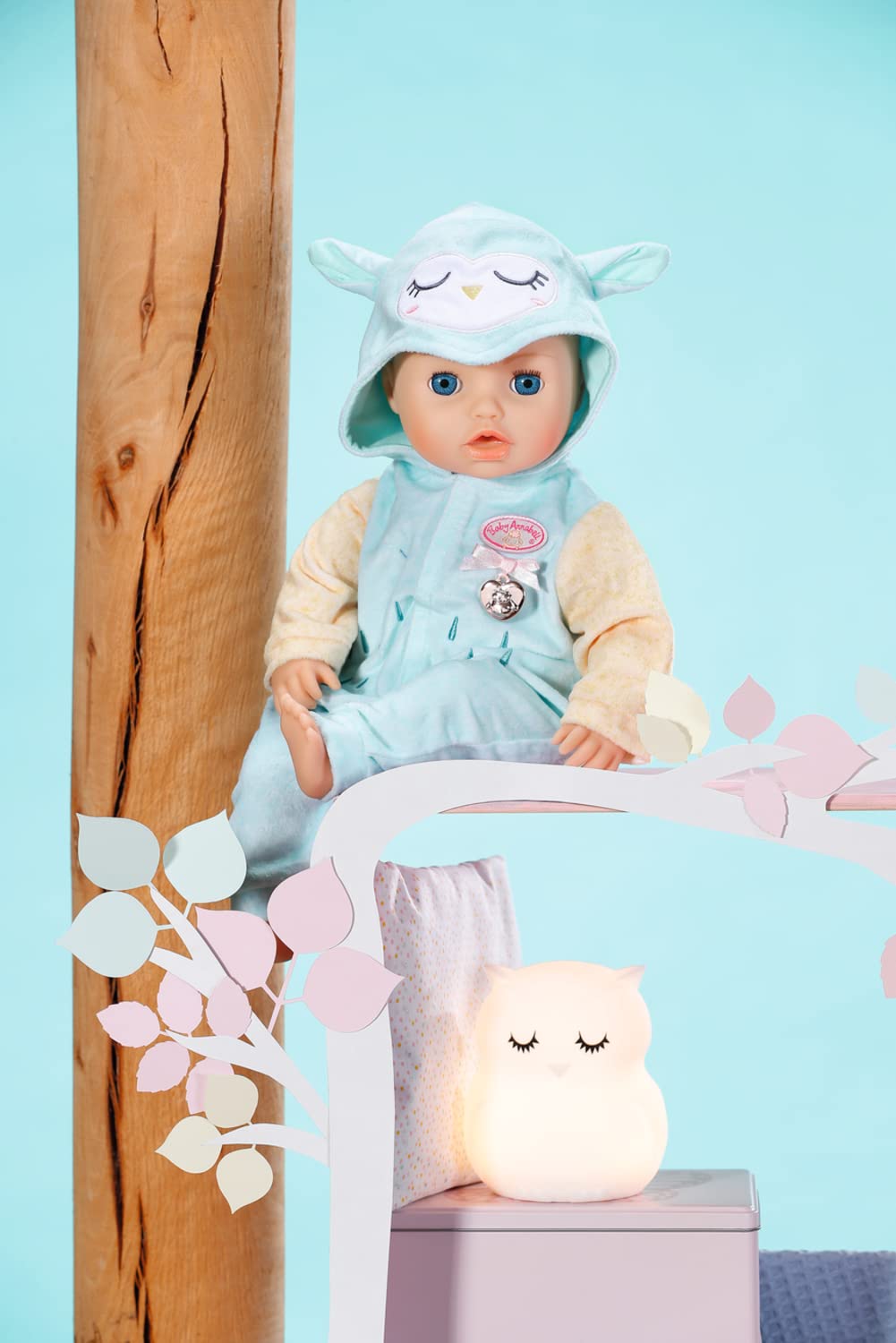 Комбинезон Zapf Creation Baby Annabell Милый Костюм Сова Кукла с Капюшоном Сова для Кукол 43 см, фото №4