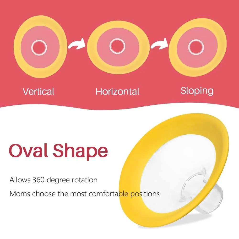 Воронки PumpMom Oval Flex 19 мм для молоковідсмоктувачів Medela, фото №7 Воронки PumpMom Oval Flex 19 мм для молоковідсмоктувачів Medela, фото №7