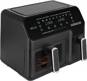 Мультипіч ECG AF 8300 Dual Fry 8.3 л 2700 Вт Black ціна на synthetic.ua - Фото 1 Мультипіч ECG AF 8300 Dual Fry 8.3 л 2700 Вт Black synthetic.ua - Фото 1