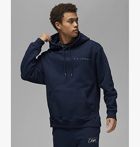 Худи Jordan x Union MJ Fleece Hoodie College Navy XL synthetic.ua - Фото 1