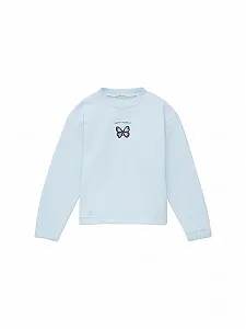 Толстовка TOM TAILOR для девочек с пайетками - Фото 1