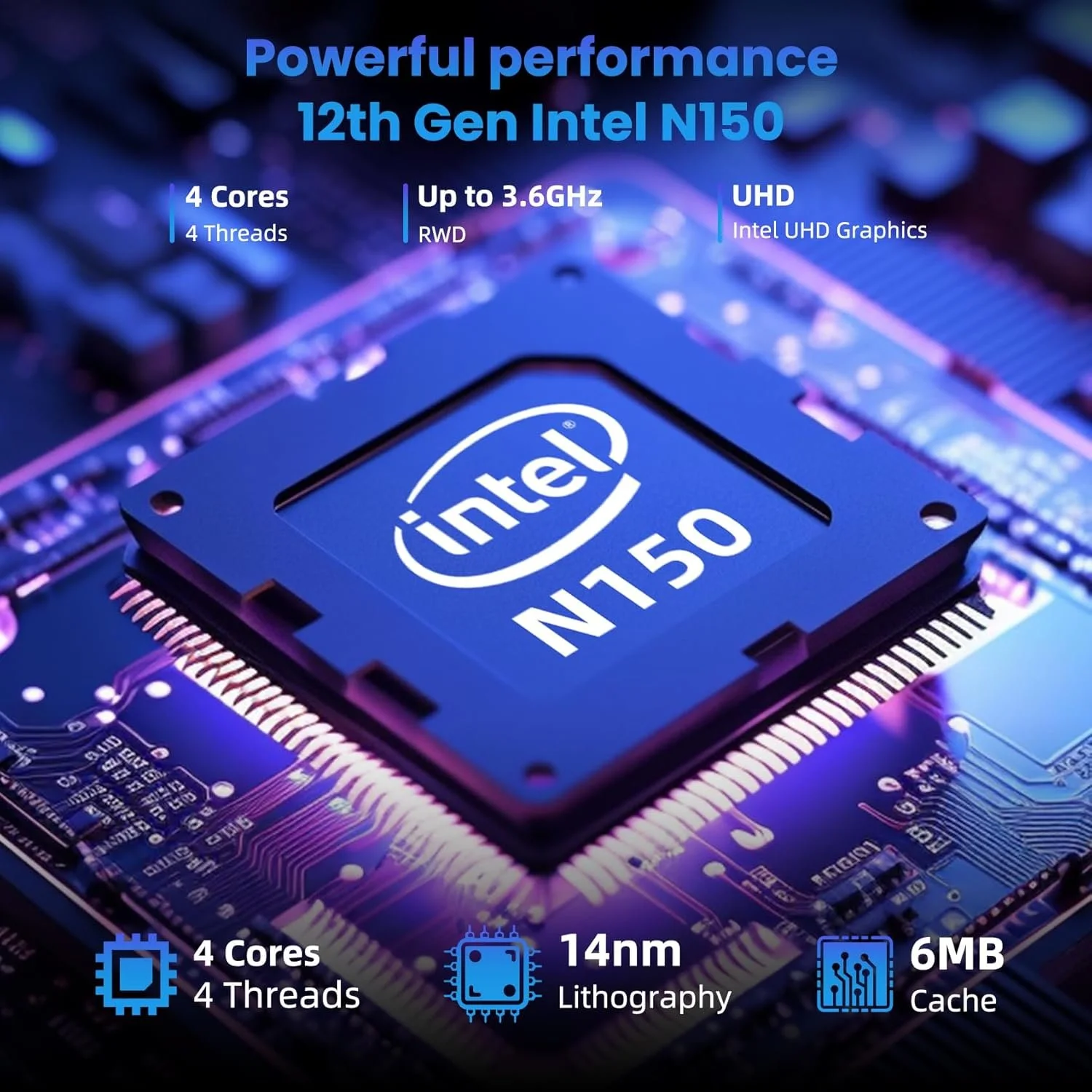 Ноутбук 16" Jumper EZbook S7 Max Intel N150 RAM 16GB eMMC 128GB + SSD 1TB Windows 11 (UKR), фото №8