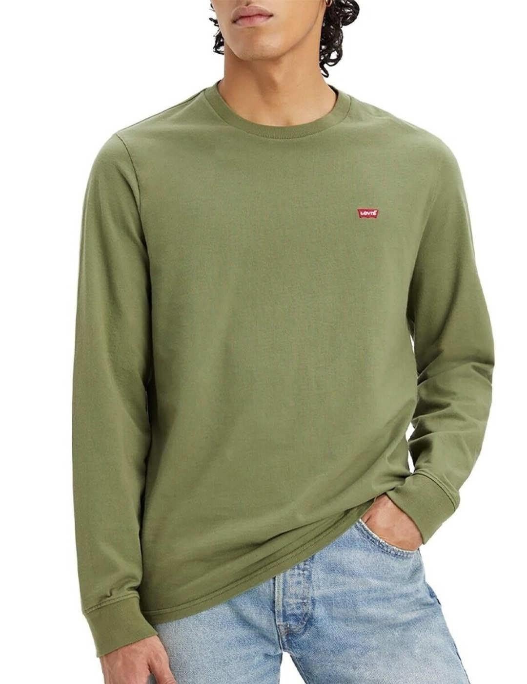 Футболка Levi's мужская с длинным рукавом Original Housemark Tee, фото №1