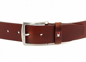 Ремень Tommy Hilfiger Denton Коричневый AM0AM01001-903 synthetic.ua - Фото 1