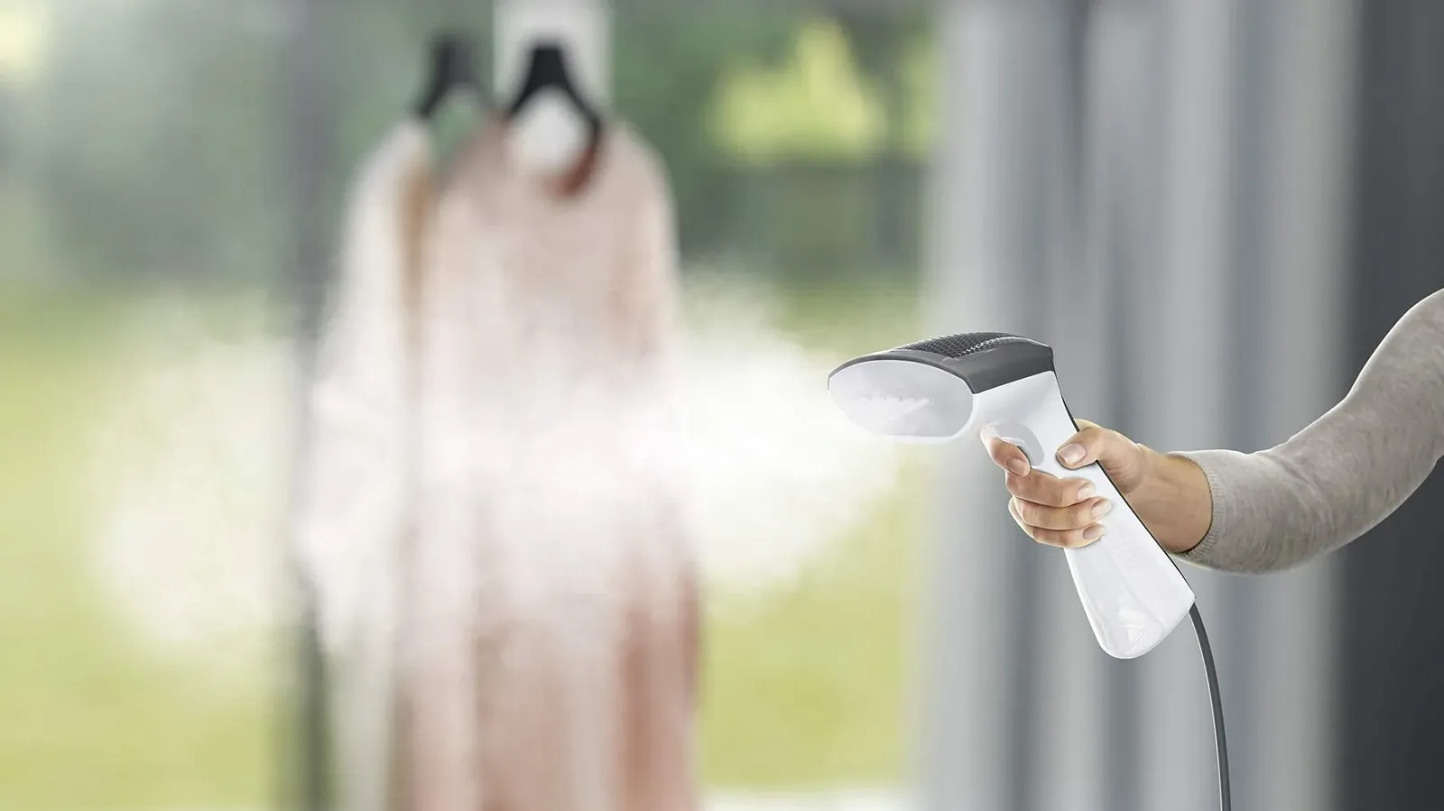 Вертикальний відпарювач AEG HS6-1-2EG Сірий / Білий, фото №4