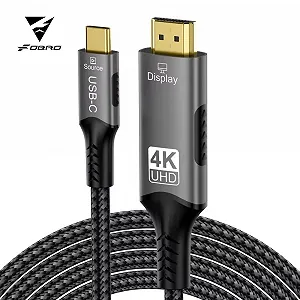 Кабель FDBRO переходник USB-C to HDMI v2.0 4K 3m - Фото 1