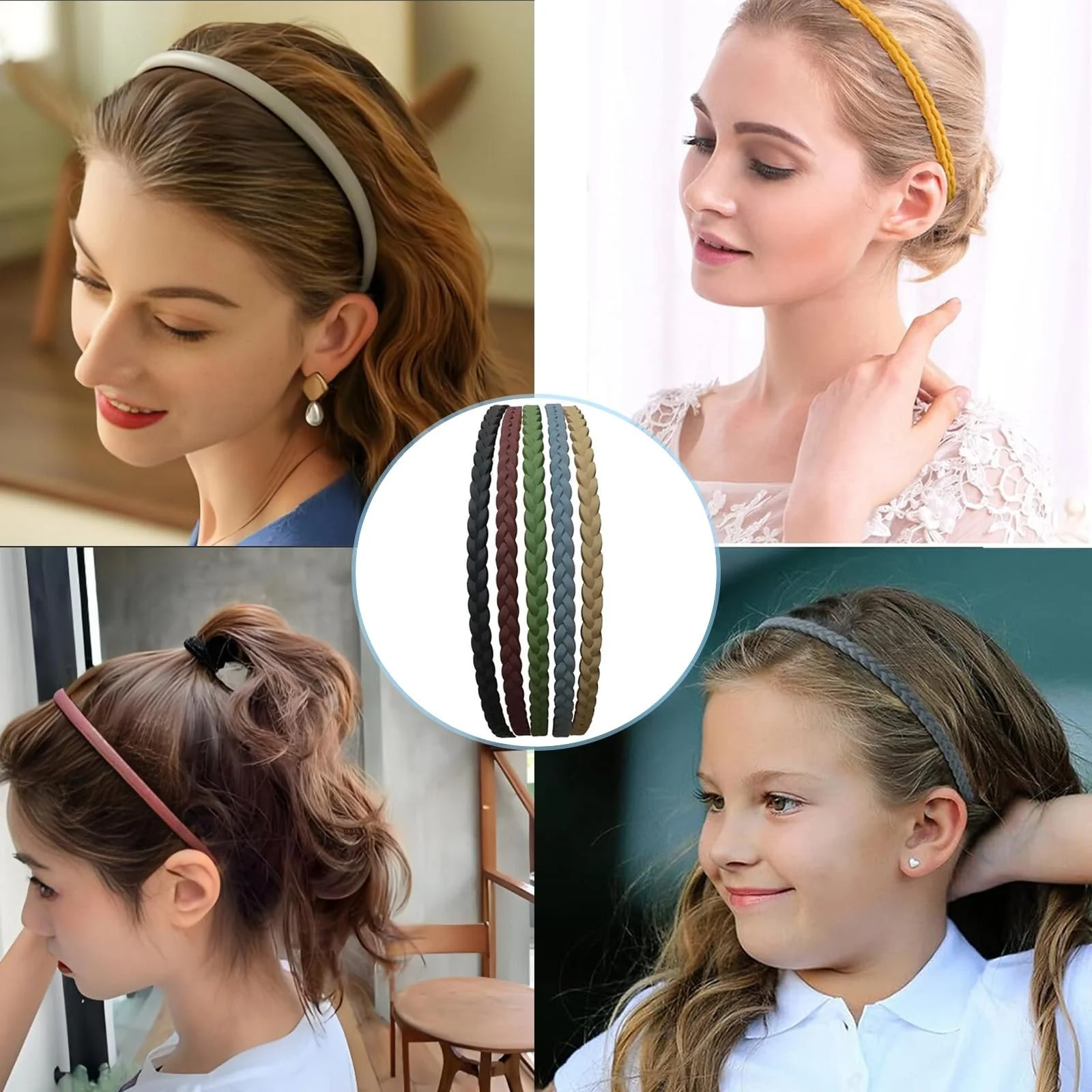 Тонкий обруч для волос, фото №7