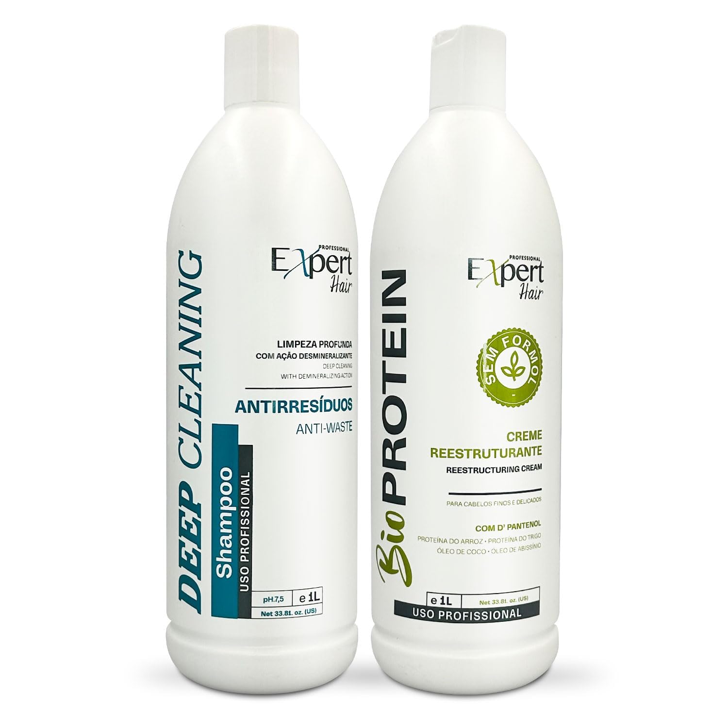Шампунь Organic Protein Organic Formaldehyde-Free Anti Residue Set, фото №1