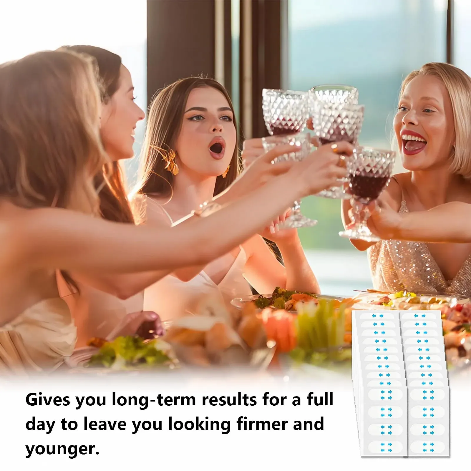 Стрічки для підтяжки обличчя (120 шт.), фото №6