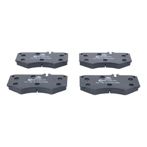 Комплект гальмівних колодок, дискове гальмо ATE 13.0460-4401.2 для MERCEDES-BENZ, передній міст, фото №2