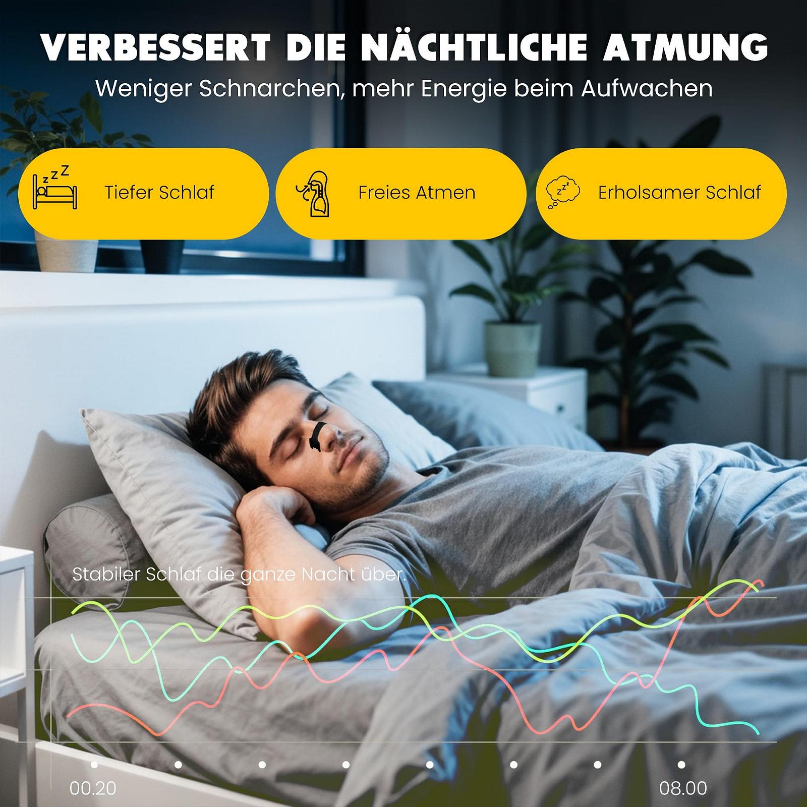 Пластыри на нос Haslom Performance Black, 30 шт., против храпа, максимальная адгезия для спорта и сна., фото №4