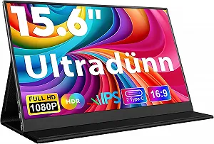 Купити Монітор портативний 15.6" HONGO P156A06 Full HD IPS 60 Гц - Фото 1 Монітор портативний 15.6" HONGO P156A06 Full HD IPS 60 Гц - Фото 1