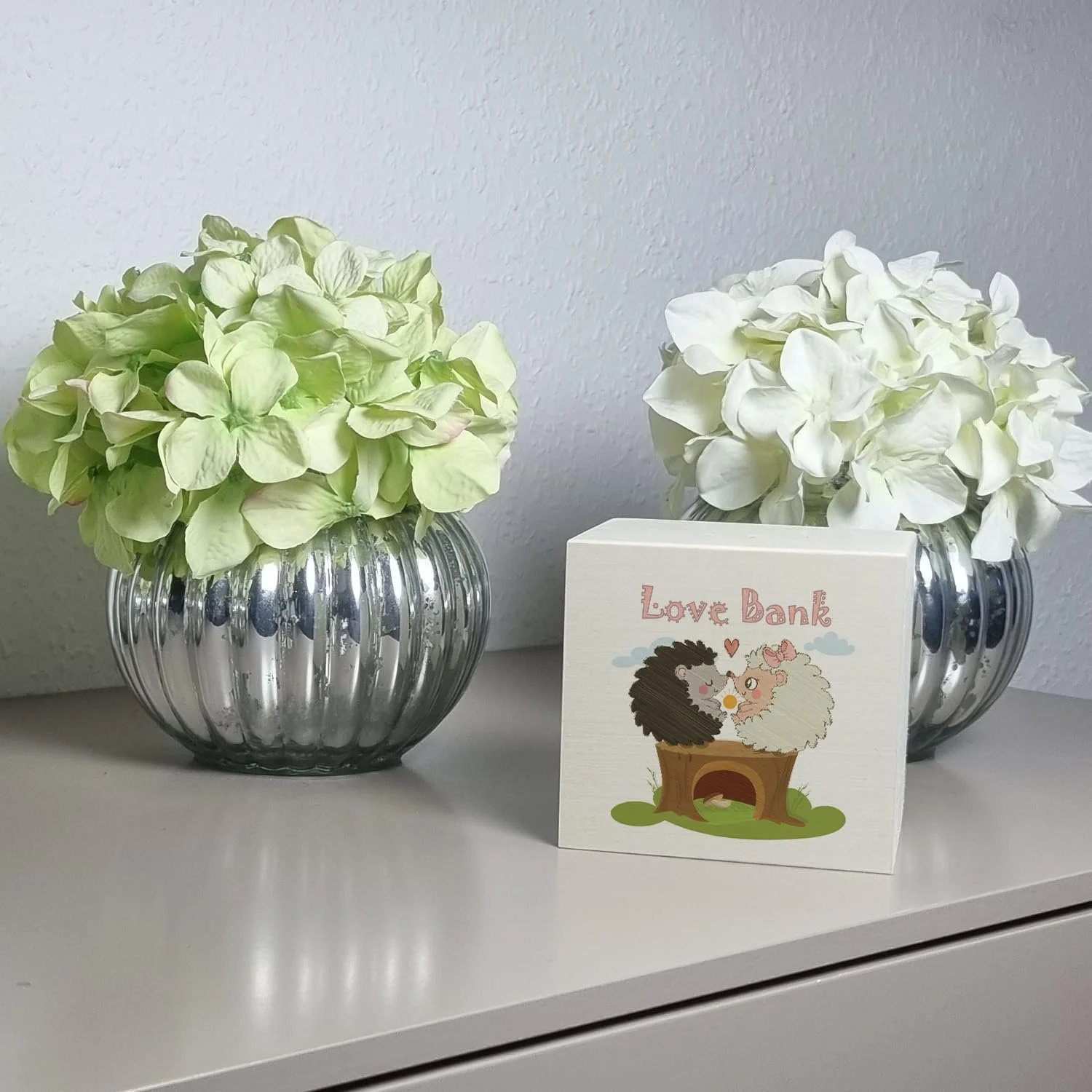 Скарбничка Hedgehog Love Bank дерев'яна, фото №2