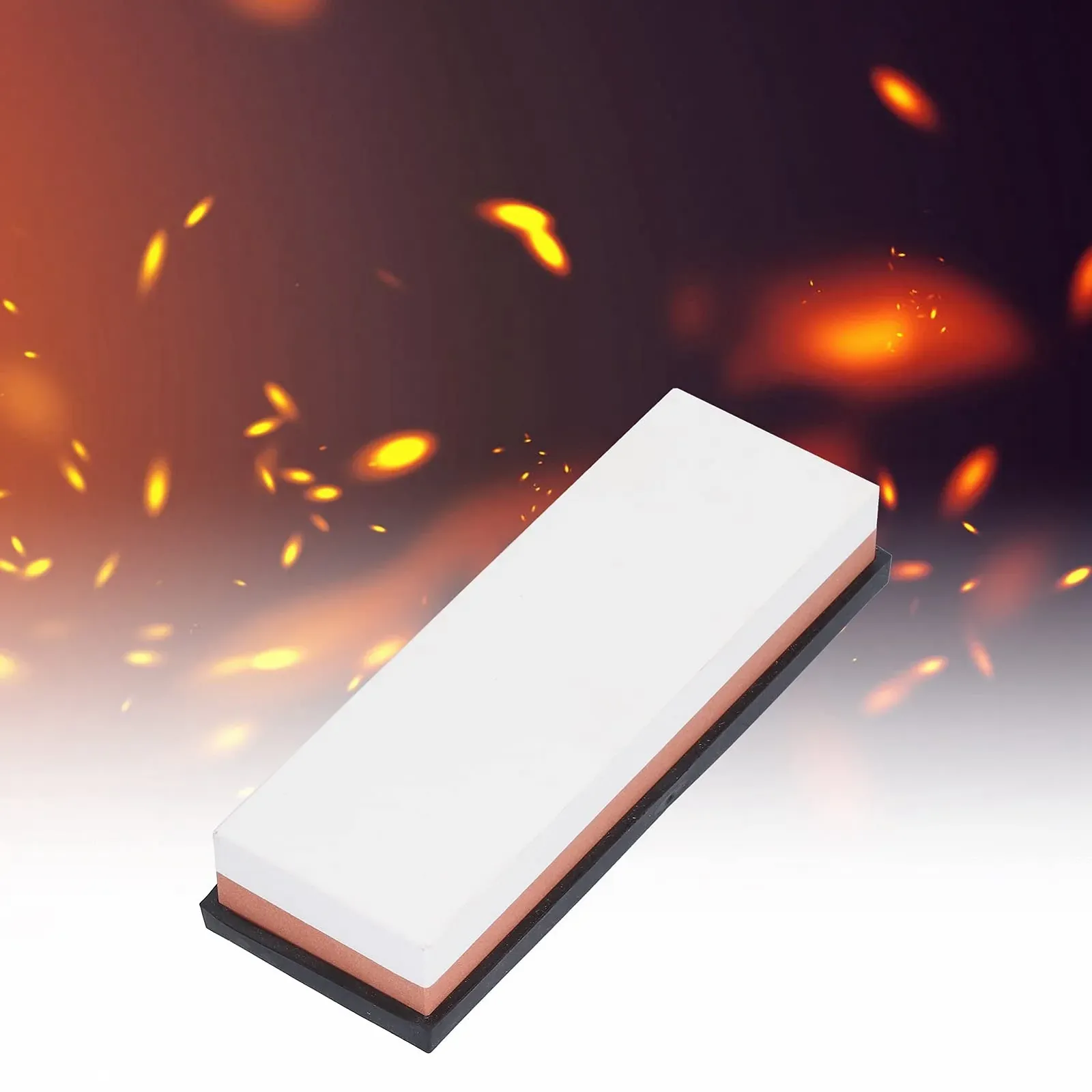 Точильний камінь двосторонній з білого корунду для промислових інструментів, фото №8