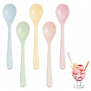 Набір пластикових ложок (5 шт.) - Фото 1