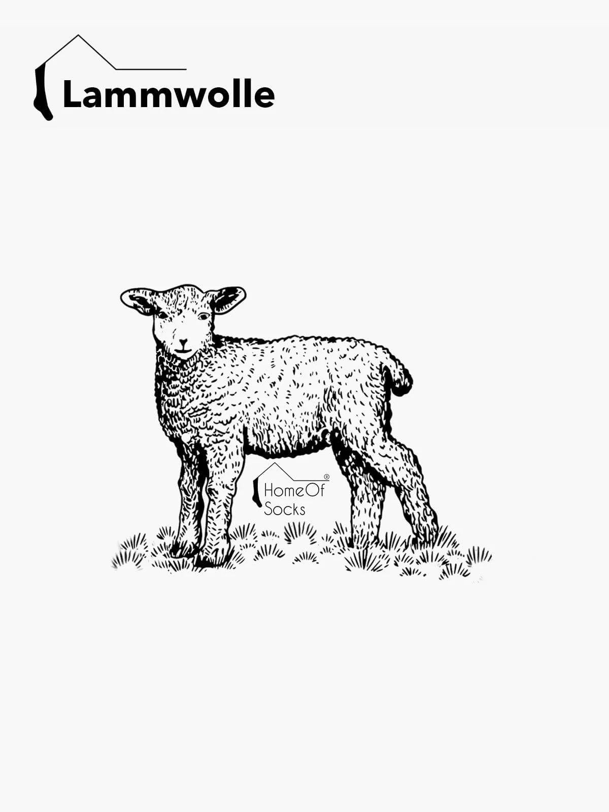 Пара вовняних шкарпеток до коліна Lamwoll Norwegian Socks для чоловіків та жінок, фото №6