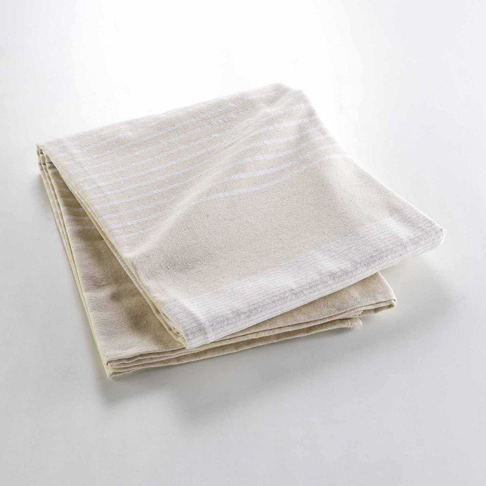 Покривало Douceur d'Intérieur Бавовна та Поліестер 240 x 260 см Натуральний, фото №4