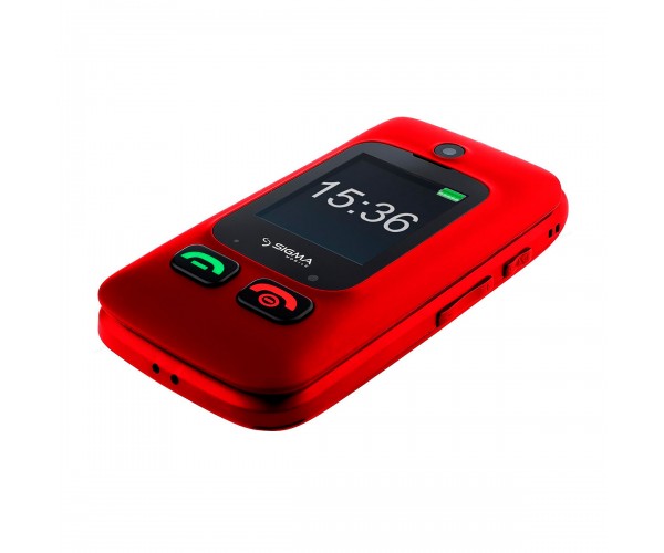 Мобільний телефон бабушкофон Sigma mobile Comfort 50 Shell Duo Red 4827798212325, фото №5