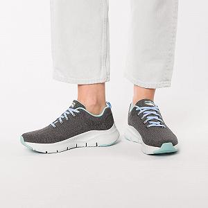 Кросівки Skechers Arch Fit Comfy Wave жіночі synthetic.ua - Фото 1
