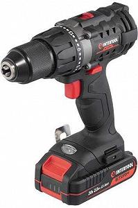 Шуруповерт аккумуляторный Intertool 20 В x 2 Ач Li-Ion Storm - Фото 1