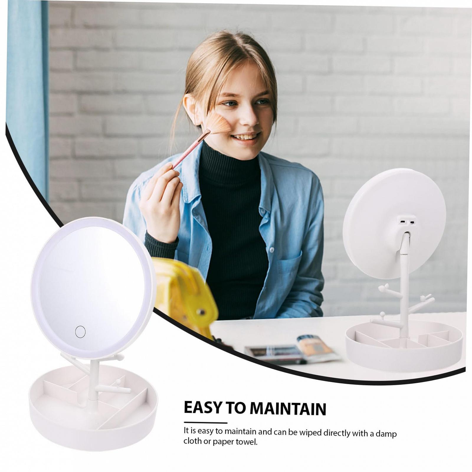 Зеркало Angoily Cosmetic Schminkspiegel Портативный, фото №3 Зеркало Angoily Cosmetic Schminkspiegel Портативный, фото №3