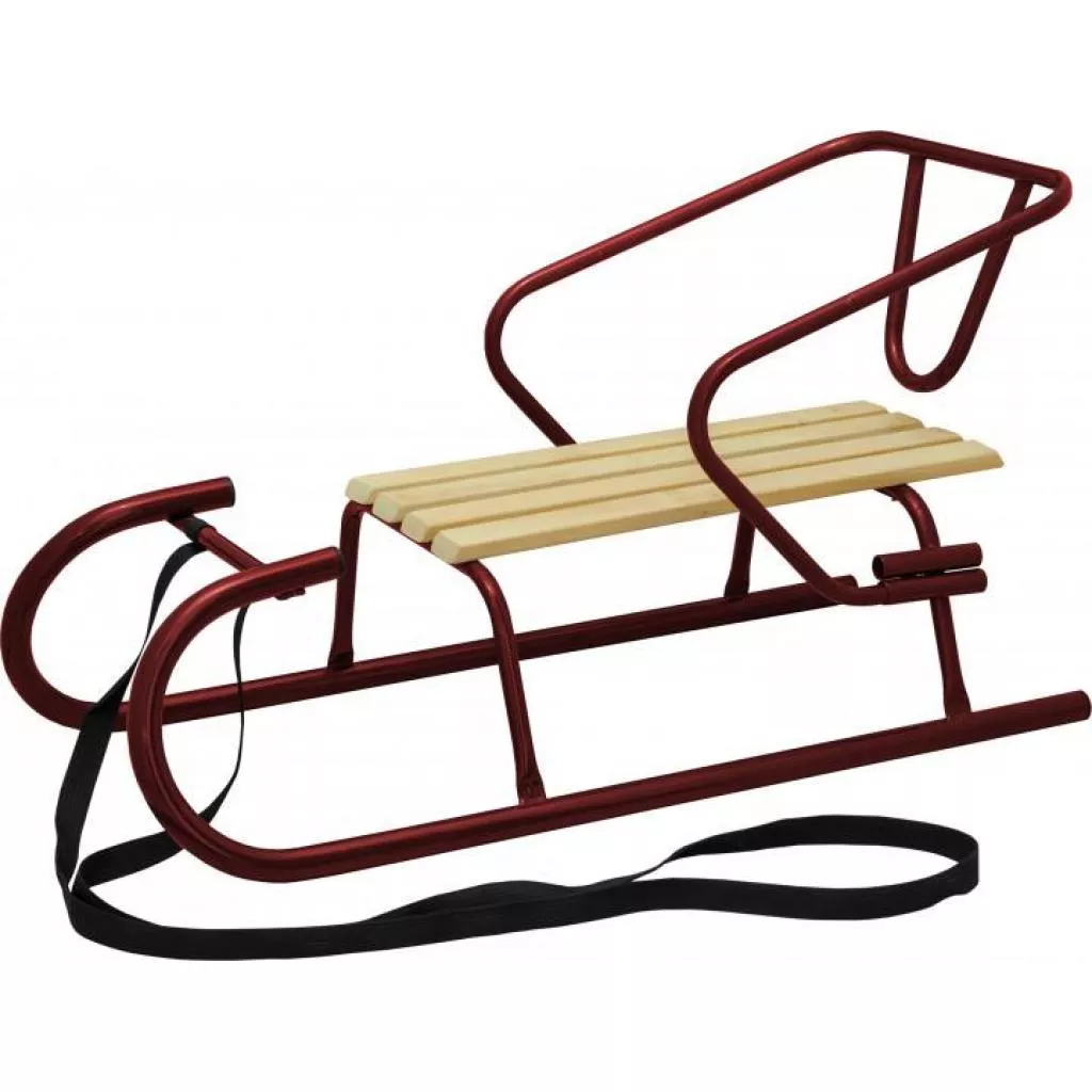 Санки Snower Снежок Бордовые (4820211100476BORDO), фото №1