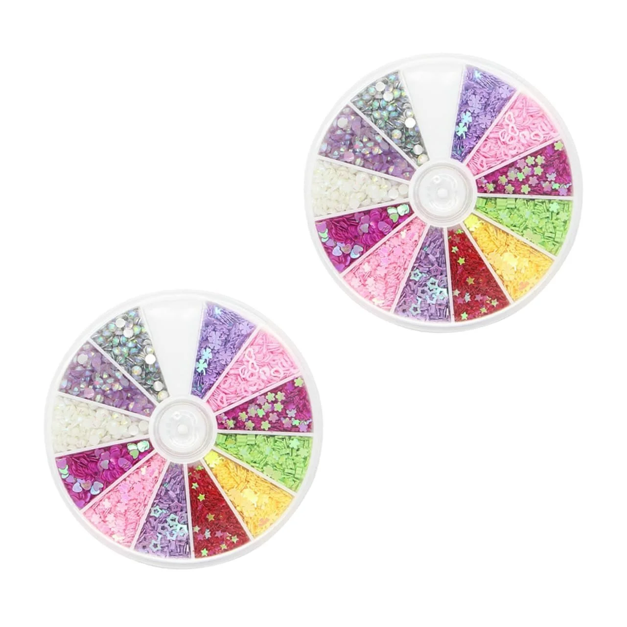 Блискітки для нігтів Housoutil 2 коробки, фото №9