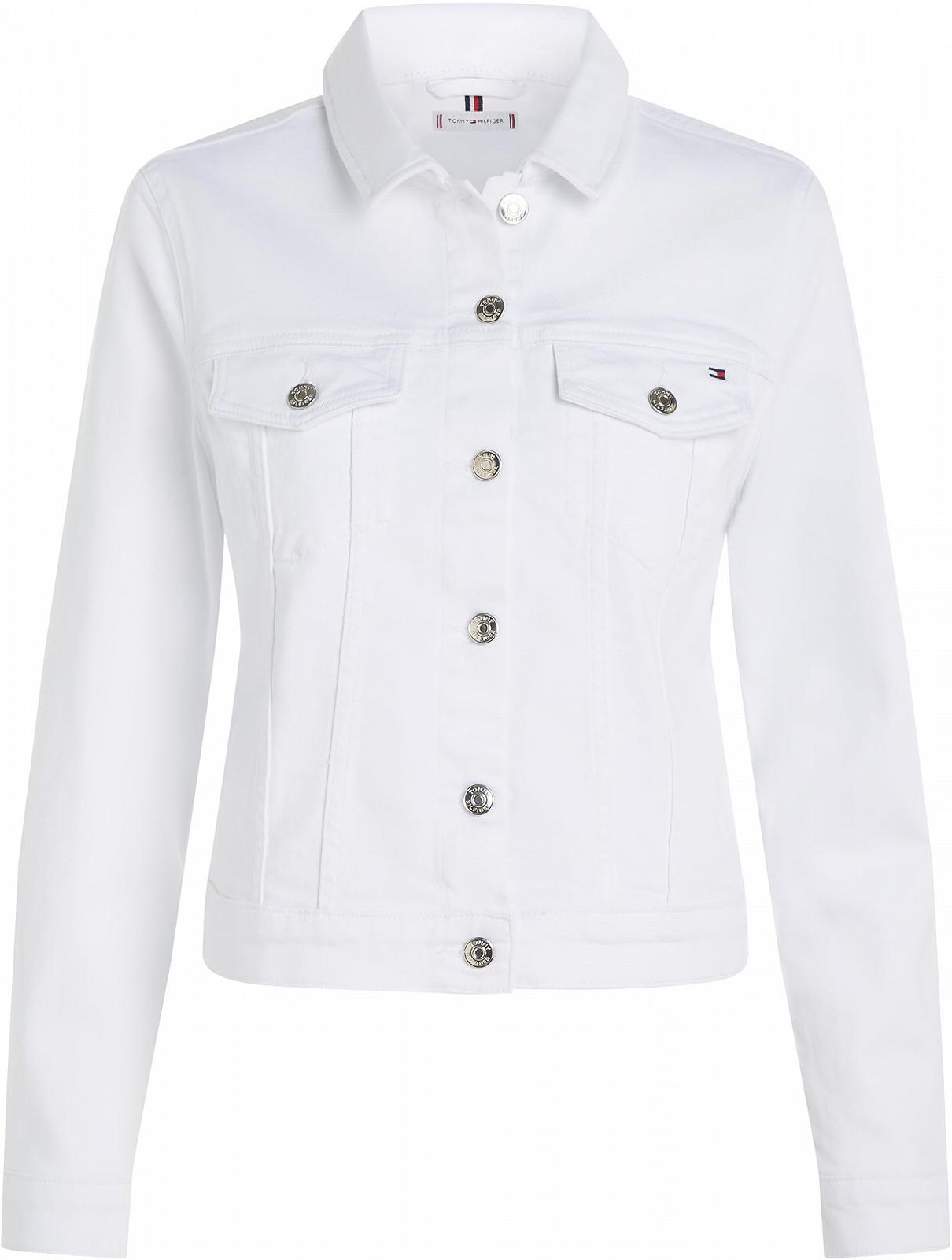 Джинсовая куртка Tommy Hilfiger Slim с эластичной тканью, фото №5