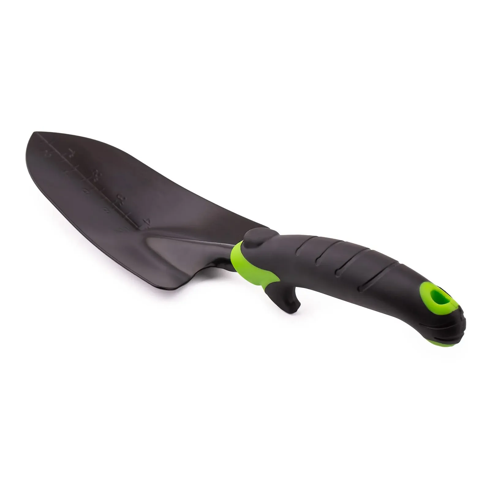 Лопатка стальная Mivos для посадки и пересадки, 8 см, черный и зеленый, фото №6