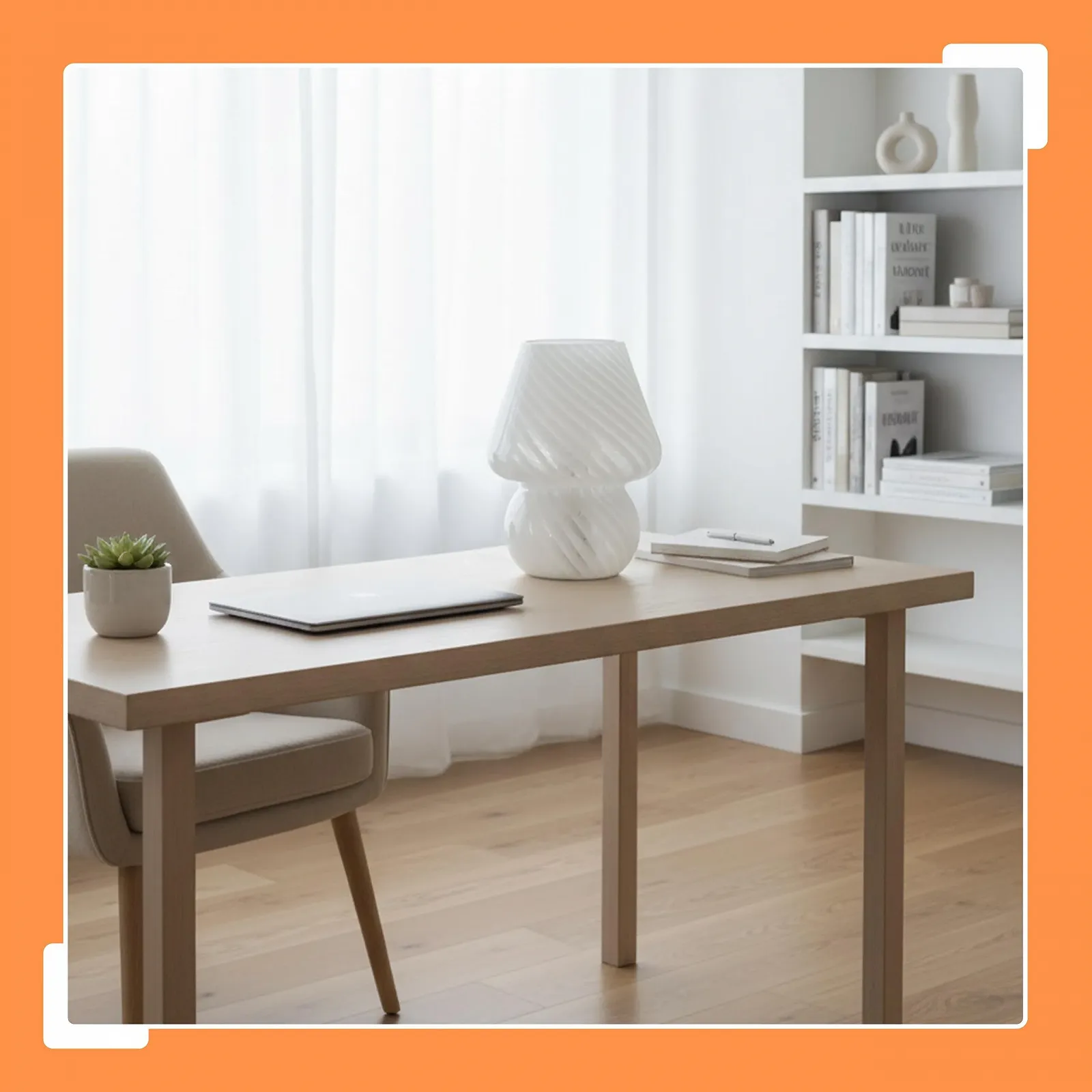 Настільна лампа Relaxdays Mushroom скляна E27 на батарейках 24 x 16 см сенсорна біла, фото №3