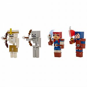 Фигурки Minecraft Dungeons Battle of The Fire Forge 4 подвижные фигурки synthetic.ua - Фото 1