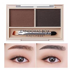 Карандаш для бровей Zwei Langanhaltender Natur Wasserfest One Size Темно-коричневый и черный synthetic.ua - Фото 1