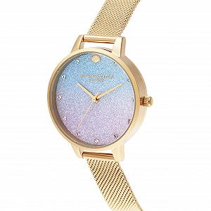 Жіночий аналоговий годинник Olivia Burton Under The Sea Collection OB16US48, синій, браслет synthetic.ua - Фото 1