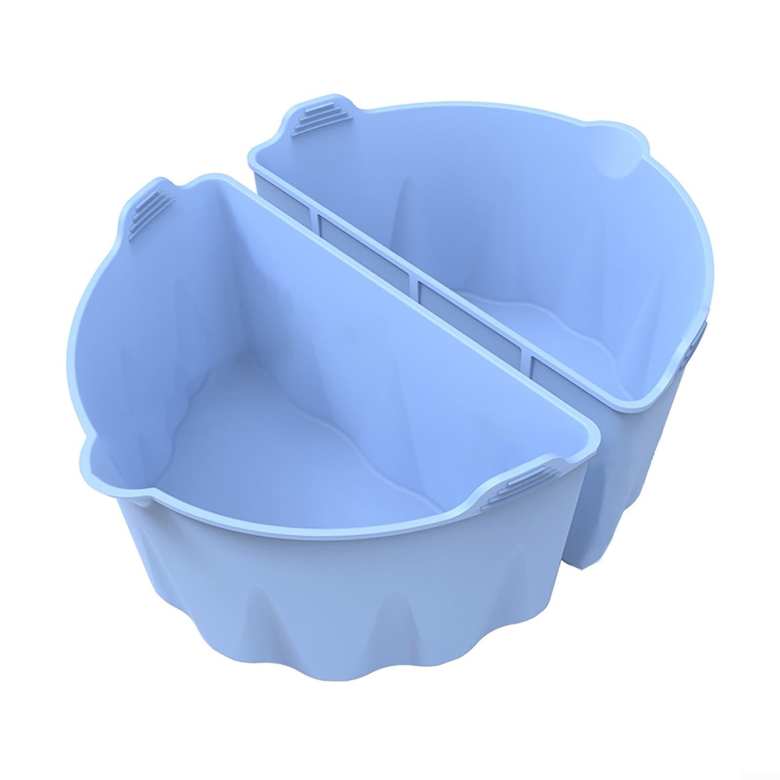 Разделитель BPA Free Silicone Reusable Divider Liner для мультиварки 67QT голубой, фото №1