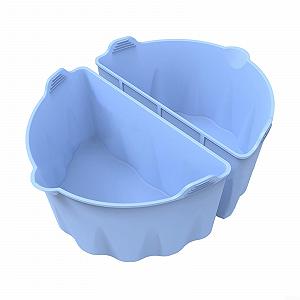 Разделитель BPA Free Silicone Reusable Divider Liner для мультиварки 67QT голубой - Фото 1