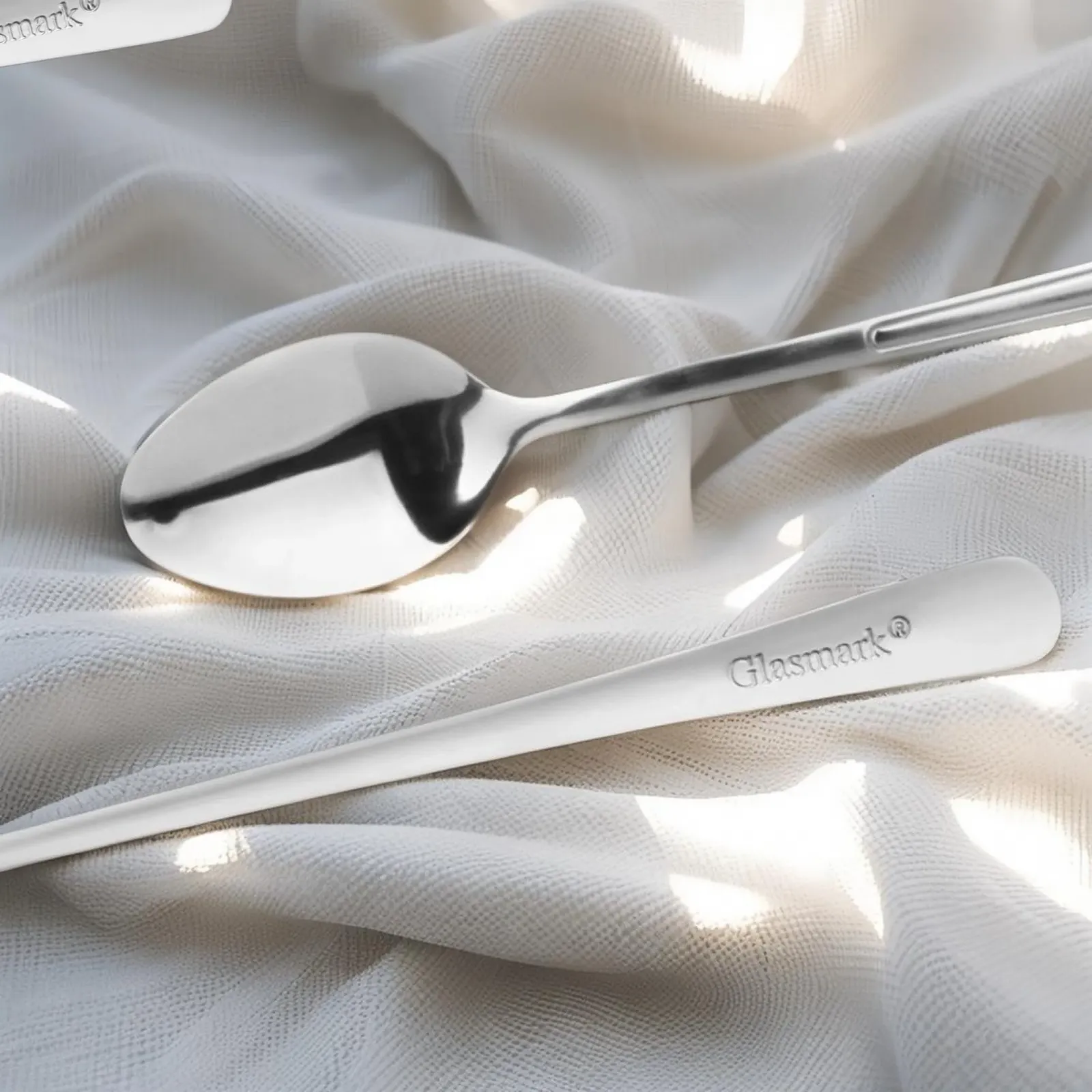 Ложка Glasmark KROSNO 1992 Набір 6 штук Сріблястий, нержавіюча сталь, 19.7 см, фото №4 Ложка Glasmark KROSNO 1992 Набір 6 штук Сріблястий, нержавіюча сталь, 19.7 см, фото №4